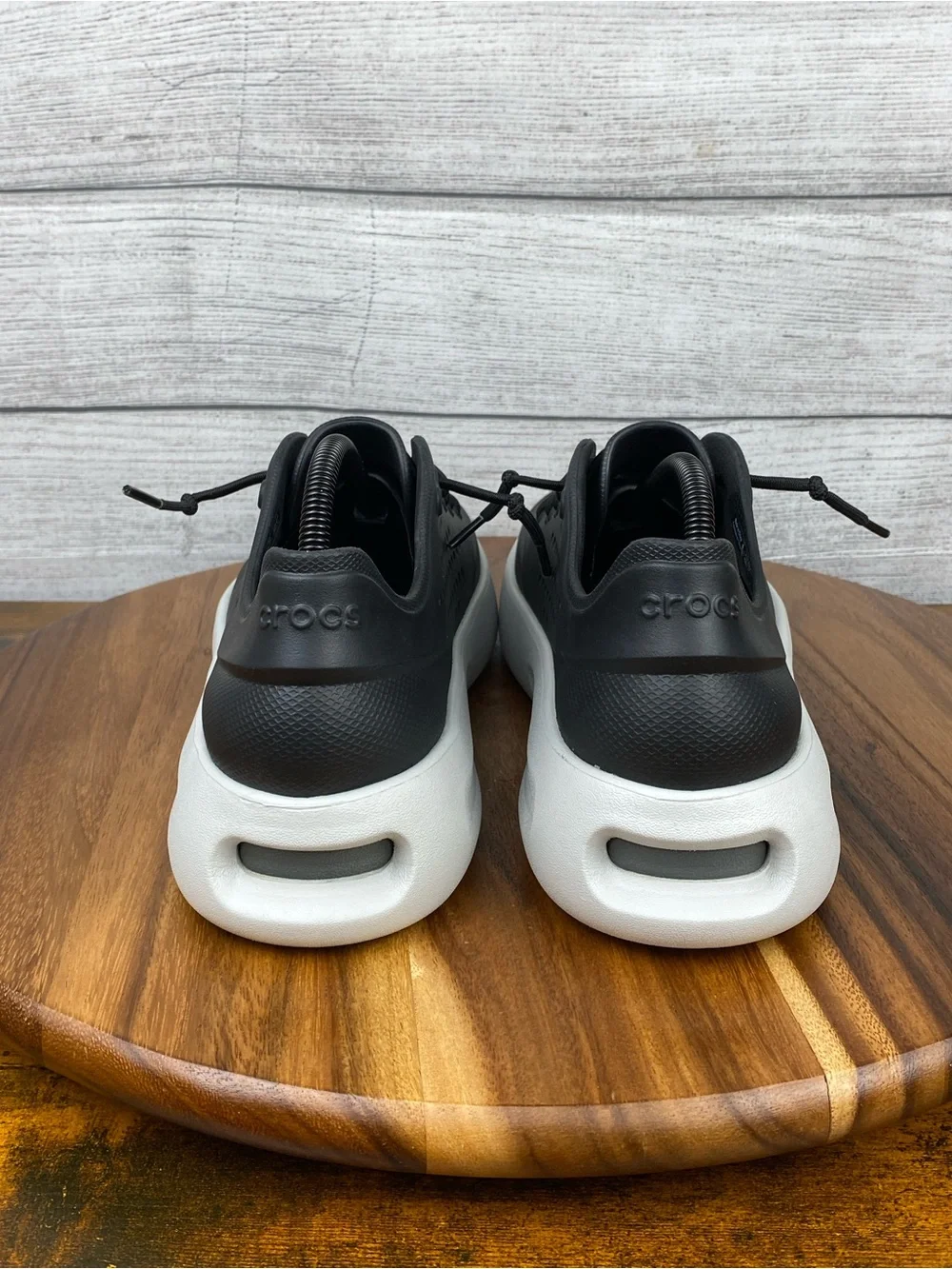 Crocs Men's InMotion Pacer Black Grey Slip On Lightweight Water Shoe Men Size 10